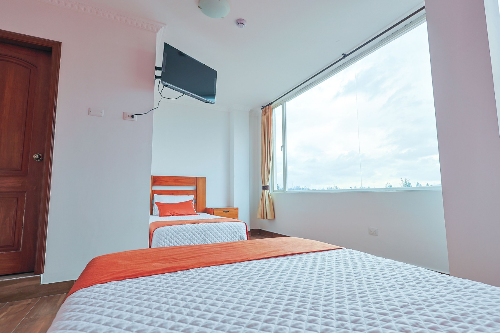 Habitación Doble Twin Confortable Hotel Airport Quitus